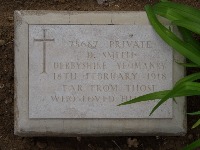 Struma Military Cemetery - Smith, Daniel